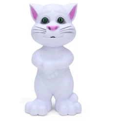 Jucarie Vorbitoare Talking Tom ALB 20 cm Jucarie Vorbitoare Talking Tom ALB 20 cm