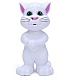 Jucarie Vorbitoare Talking Tom ALB 20 cm Jucarie Vorbitoare Talking Tom ALB 20 cm