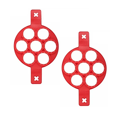 Set 2 Forme din silicon pentru clatite americane sau omlete Set 2 Forme din silicon pentru clatite americane sau omlete