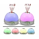 Set 2 Lampi de veghe cu ceas si proiectie Set 2 Lampi de veghe cu ceas si proiectie