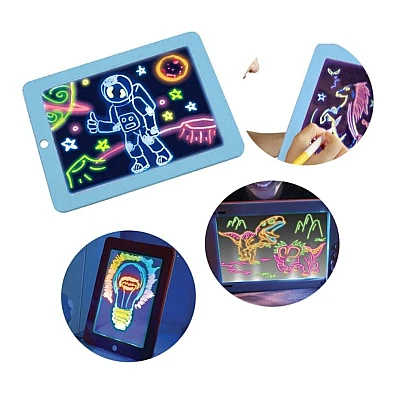 Tableta interactiva 3D tabla magica de desenat+accesorii Tableta interactiva 3D tabla magica de desenat+accesorii