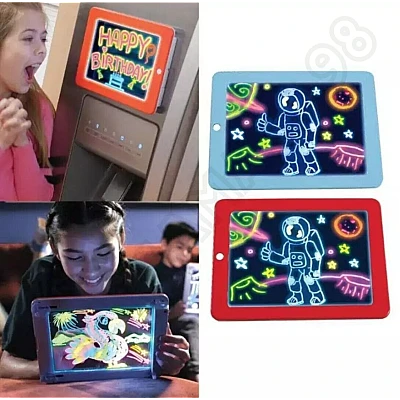 Tableta interactiva 3D tabla magica de desenat+accesorii Tableta interactiva 3D tabla magica de desenat+accesorii