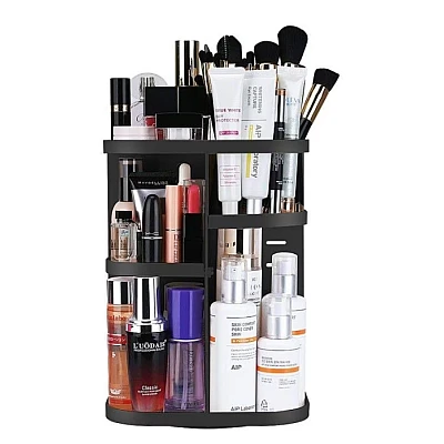 Organizator de produse cosmetice machiaj rotativ 360 de grade Organizator de produse cosmetice machiaj rotativ 360 de grade