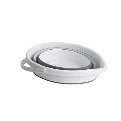 Galeata pliabila din silicon si plastic 10 L Galeata pliabila din silicon si plastic 10 L