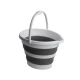 Galeata pliabila din silicon si plastic 10 L