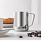 Cana din inox cu gradatie pentru spumare cu maner 600 ml Cana din inox cu gradatie pentru spumare cu maner 600 ml