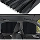 Set 4 parasolare retractabile auto geamuri laterale fata-spate NEGRE Set 4 parasolare retractabile auto geamuri laterale fata-spate NEGRE