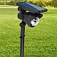 Lampa Solara cu LED rezistenta la apa panou deasupra Lampa Solara cu LED rezistenta la apa panou deasupra
