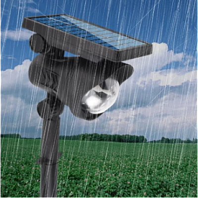 Lampa Solara cu LED rezistenta la apa panou deasupra Lampa Solara cu LED rezistenta la apa panou deasupra