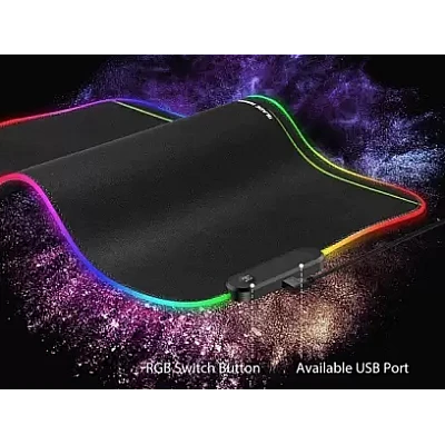 Mouse pad gaming FGD-02 cu iluminare LED RGB Mouse pad gaming FGD-02 cu iluminare LED RGB
