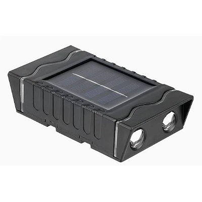 Set 4 lampi solare de perete cu iluminare sus jos 4 LED