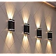 Set 4 lampi solare de perete cu iluminare sus jos 4 LED