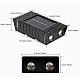 Set 4 lampi solare de perete cu iluminare sus jos 4 LED