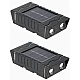 Set 4 lampi solare de perete cu iluminare sus jos 4 LED