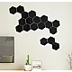 Set 10 Oglinzi Design Hexagon NEGRE - Oglinzi Decorative Acrilice Cristal - Diamant - Fagure 10 bucati/set NEGRE Set 10 Oglinzi Design Hexagon NEGRE - Oglinzi Decorative Acrilice Cristal - Diamant - Fagure 10 bucati/set NEGRE
