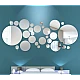 Set 30 Oglinzi decorative din Sticla Acrilica pentru design interior model rotund Set 30 Oglinzi decorative din Sticla Acrilica pentru design interior model rotund