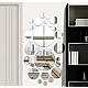 Set 30 Oglinzi decorative din Sticla Acrilica pentru design interior model rotund Set 30 Oglinzi decorative din Sticla Acrilica pentru design interior model rotund