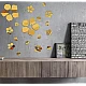 Set 25 stickere stil oglinda decorativa acrilica AURIE in forma de floare Set 25 stickere stil oglinda decorativa acrilica AURIE in forma de floare