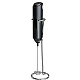Mixer spuma de lapte negru cu stand vertical ideal pentru cappuccino Mixer spuma de lapte negru cu stand vertical ideal pentru cappuccino