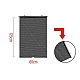 Parasolar auto cu ventuze retractabil negru 68 cm x 125 cm Parasolar auto cu ventuze retractabil negru 68 cm x 125 cm