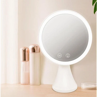 Oglinda Cosmetica si Lampa 2in1 cu 3 Moduri de Iluminare si Senzor Tactil Oglinda Cosmetica si Lampa 2in1 cu 3 Moduri de Iluminare si Senzor Tactil