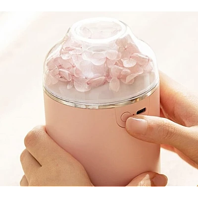 Umidificator si Difuzor de Aromaterapie cu Flori 2 Moduri de Pulverizare Umidificator si Difuzor de Aromaterapie cu Flori 2 Moduri de Pulverizare