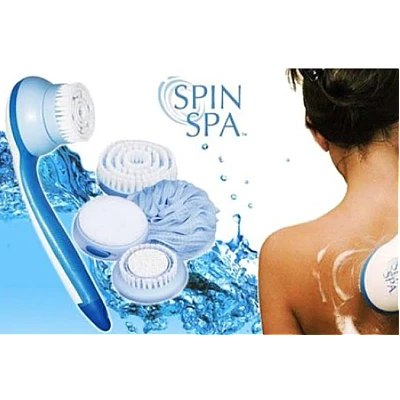 Perie de dus rotativa 5 in 1 Spin Spa Perie de dus rotativa 5 in 1 Spin Spa