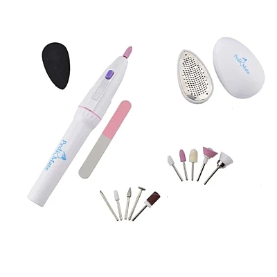 Set freza pentru manichiura-pedichiura cu 18 Accesorii Set freza pentru manichiura-pedichiura cu 18 Accesorii