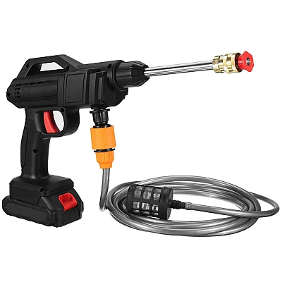 KIT Aparat de spalat cu presiune de 24V cu rezervor pentru detergent KIT Aparat de spalat cu presiune de 24V cu rezervor pentru detergent