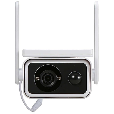 Camera de supraveghere Wifi wireless cu panou solar 2 LED 1080P Camera de supraveghere Wifi wireless cu panou solar 2 LED 1080P