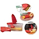 Caserola cu strecuratoare pentru preparare paste la microunde Caserola cu strecuratoare pentru preparare paste la microunde