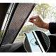 Parasolar auto cu ventuze retractabil NEGRU 58 cm x 125 cm Parasolar auto cu ventuze retractabil NEGRU 58 cm x 125 cm