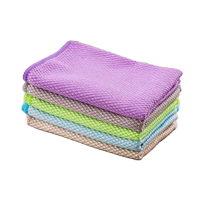 Set 5 Lavete microfibra reutilizabile 40x30 cm super-absorbante Set 5 Lavete microfibra reutilizabile 40x30 cm super-absorbante