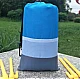 Saltea de plaja patura de camping 210x200cm Albastra Saltea de plaja patura de camping 210x200cm Albastra