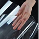 Set 2 x Folie de protectie transparenta pentru bucatarie/geam 60x200cm Set 2 x Folie de protectie transparenta pentru bucatarie/geam 60x200cm