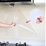 Set 2 x Folie de protectie transparenta pentru bucatarie/geam 60x200cm Set 2 x Folie de protectie transparenta pentru bucatarie/geam 60x200cm