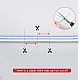 Banda Led pentru Capota Masinii cu Aplicatie 180cm Albastru Banda Led pentru Capota Masinii cu Aplicatie 180cm Albastru