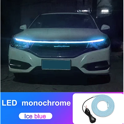 Banda Led pentru Capota Masinii cu Aplicatie 180cm Albastru Banda Led pentru Capota Masinii cu Aplicatie 180cm Albastru