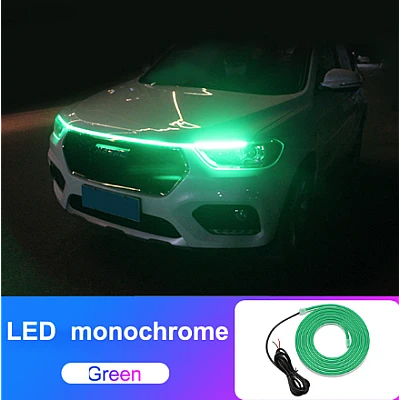 Banda Led pentru Capota Masinii cu Aplicatie 180cm Verde Banda Led pentru Capota Masinii cu Aplicatie 180cm Verde