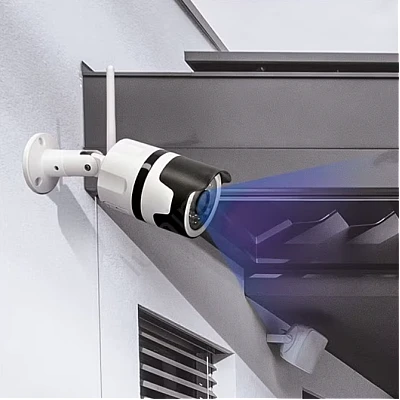 Camera de Supraveghere Full HD Wi-fi Alb Camera de Supraveghere Full HD Wi-fi Alb