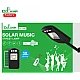 Lampa solara stradala cu difuzor bluetooth si telecomanda Solar Music CL-180 Negru
