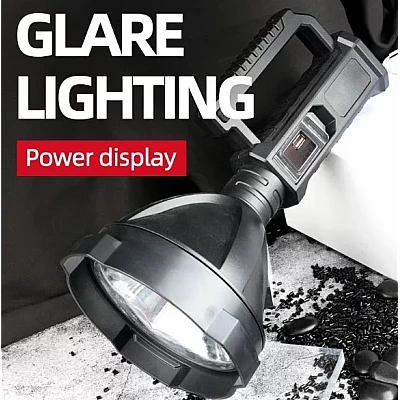 Lanterna LED cu reflector si trepied L-835 negru Lanterna LED cu reflector si trepied L-835 negru