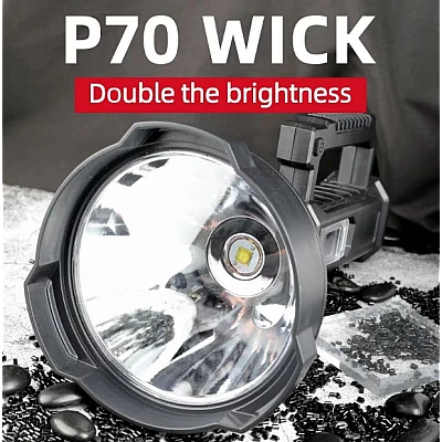 Lanterna LED cu reflector si trepied L-835 negru Lanterna LED cu reflector si trepied L-835 negru