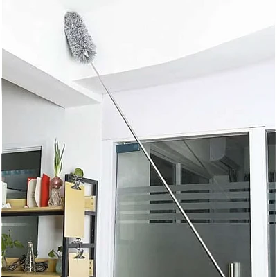 Pamatuf microfibra telescopic 2.5m. cu doua capete pentru zone greu accesibile