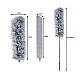 Pamatuf microfibra telescopic 2.5m. cu doua capete pentru zone greu accesibile
