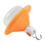Lampa solara cu bec split