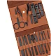Set 16 piese MANICHIURA profesionala otel negru mat 1