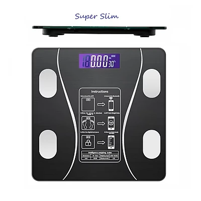 Cantar Electronic Ecran Digital Iluminat Compatibil Android/Ios cu Termometru AC-180 MD Cantar Electronic Ecran Digital Iluminat Compatibil Android/Ios cu Termometru AC-180 MD