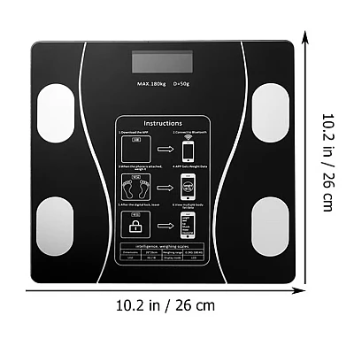 Cantar Electronic Ecran Digital Iluminat Compatibil Android/Ios cu Termometru AC-180 MD Cantar Electronic Ecran Digital Iluminat Compatibil Android/Ios cu Termometru AC-180 MD