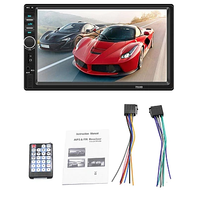 Player auto 2DiN Radio FM Navigatie Camera de vizualizare spate Player auto 2DiN Radio FM Navigatie Camera de vizualizare spate